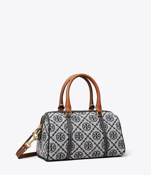 tory burch t monogram petite barrel bag