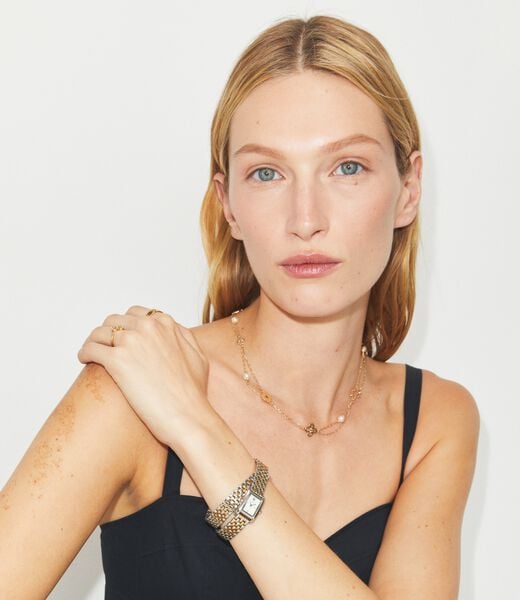 tory burch mini eleanor double wrap watch