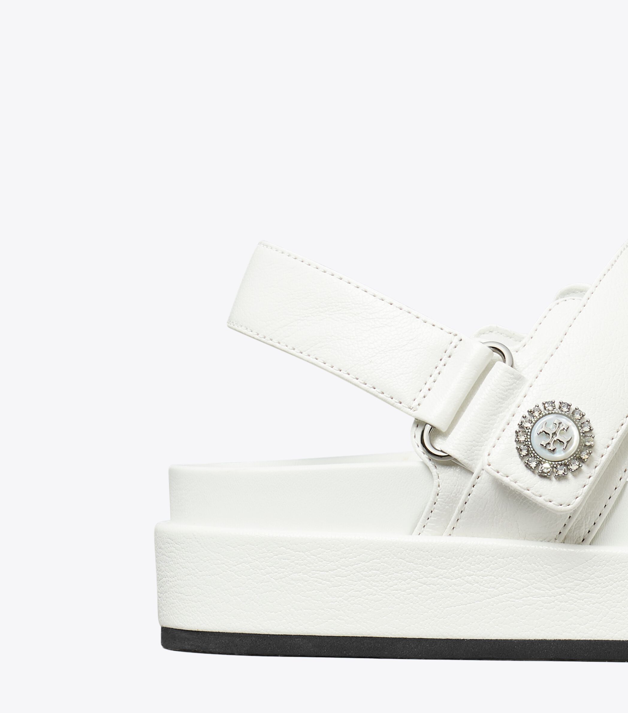 Kira Sport Sandal, Cloud / Silver | Tory Burch UAE