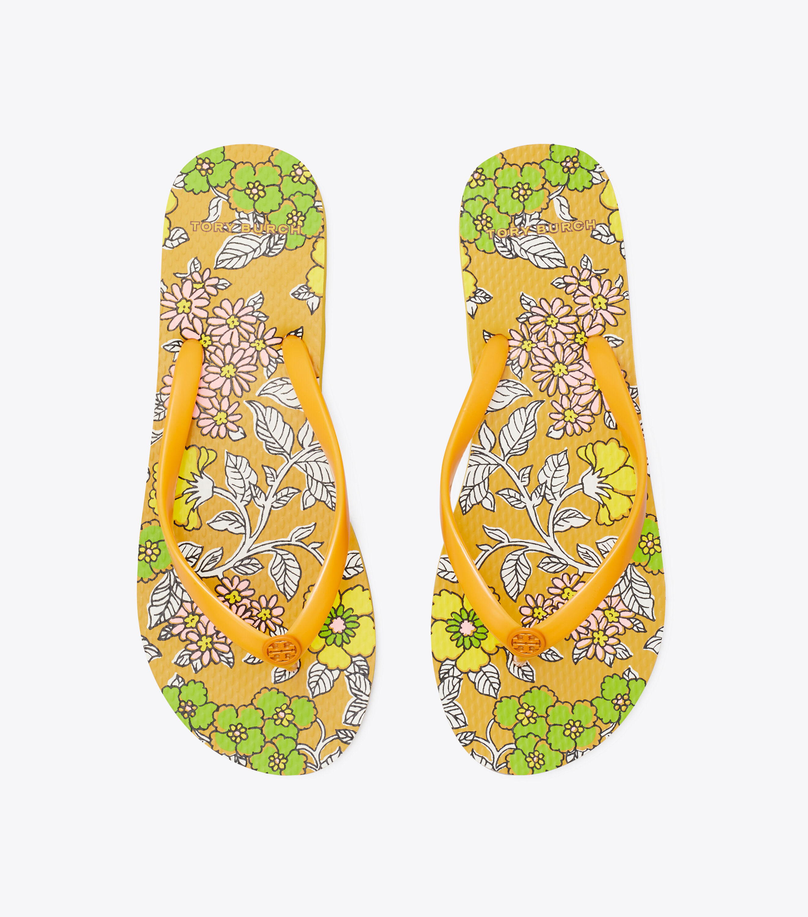 Thin flip flop hot sale tory burch