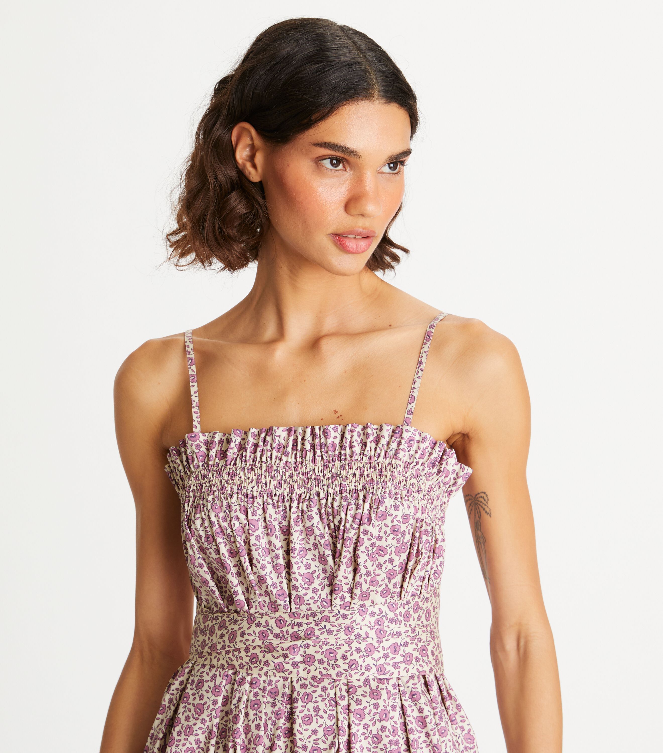 Tory burch ruffle dress sales