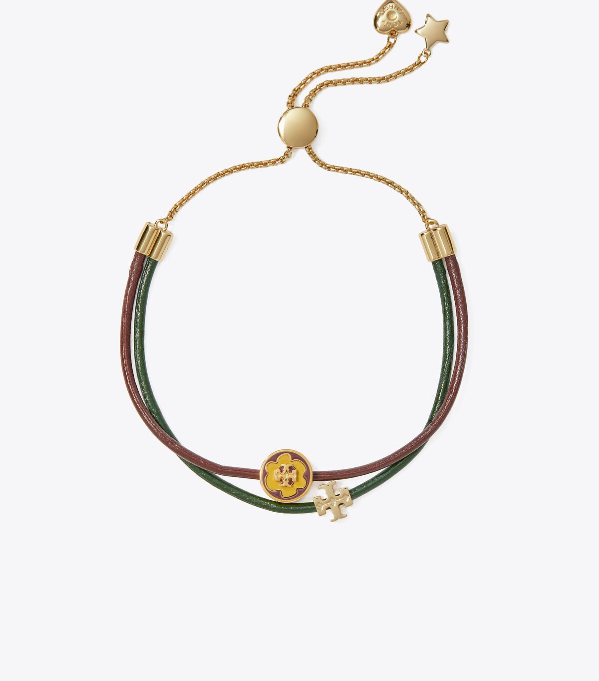 Kira Enamel Slider Bracelet Tory Burch