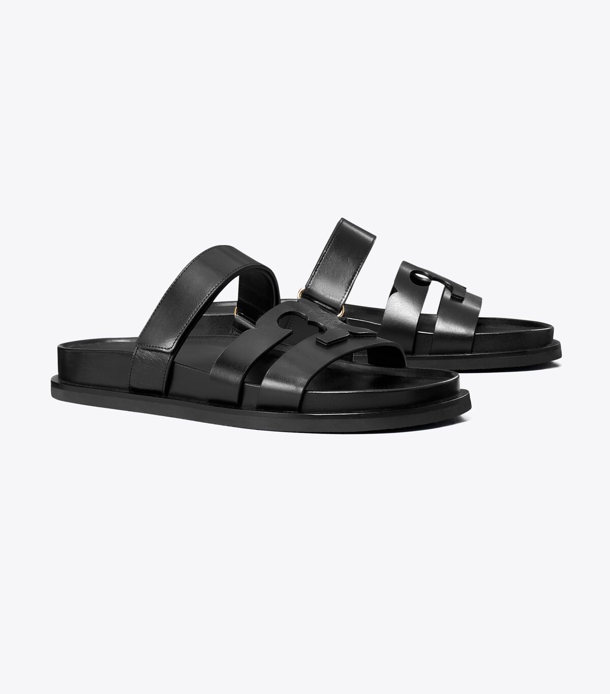Ines Sport Slide, Perfect Black, 5.5 | Tory Burch UAE