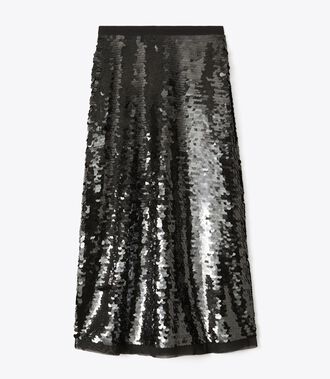 Sequin Embellished Skirt