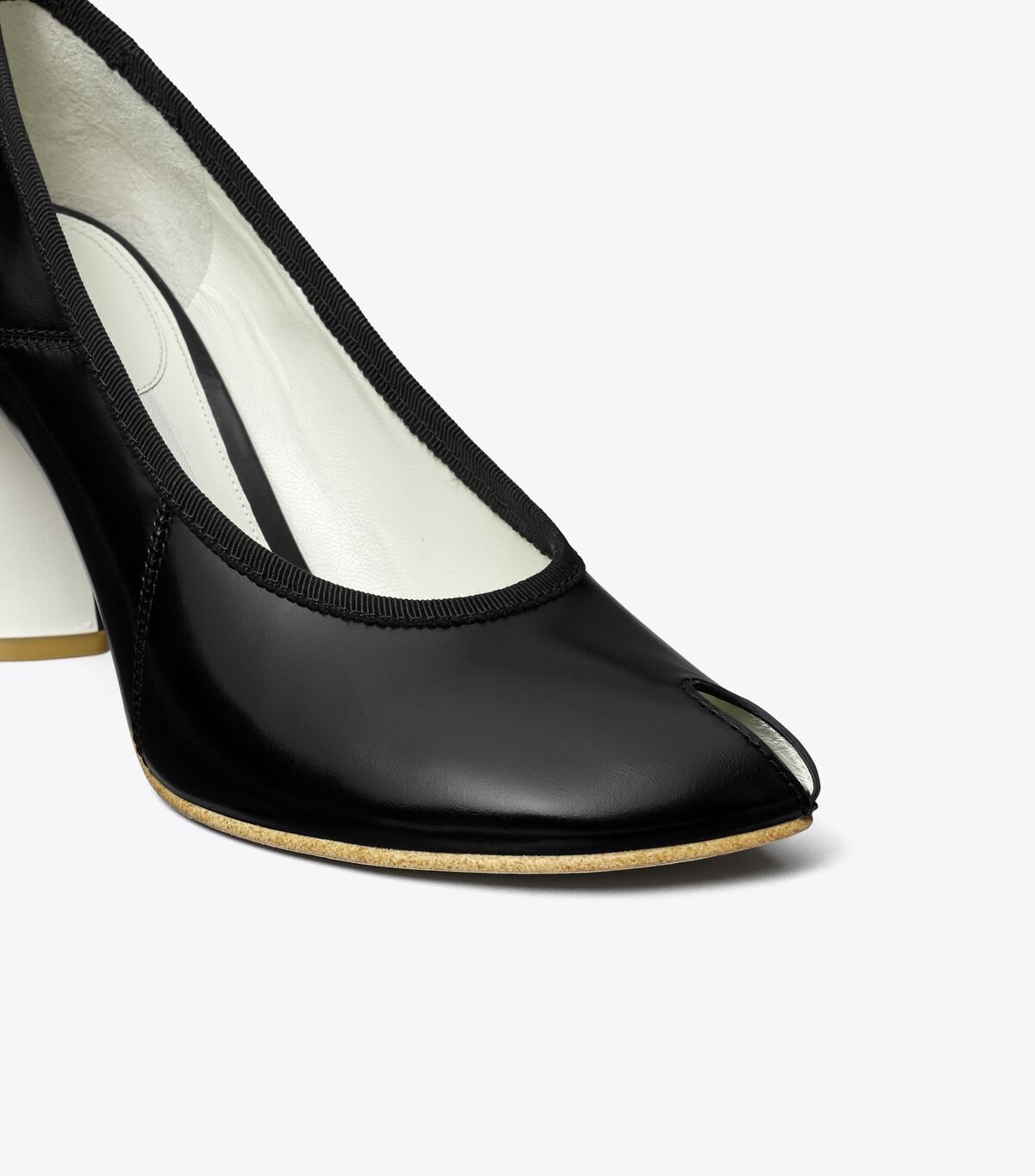 tory burch peep toe pump