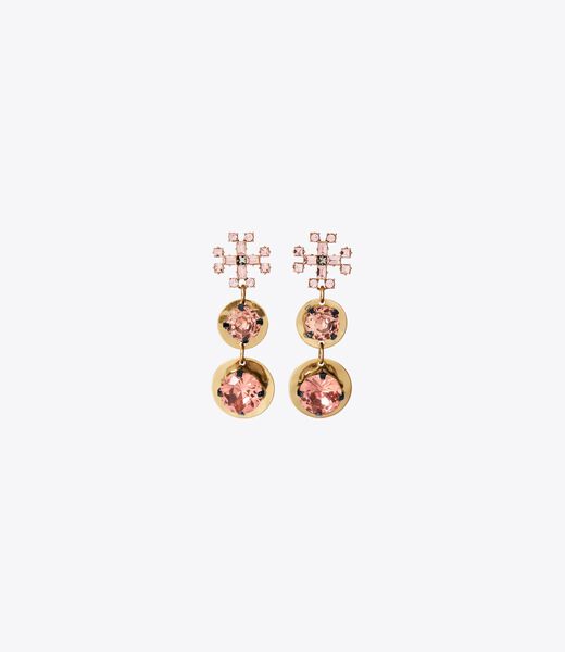 Small Crystal Drop Earring