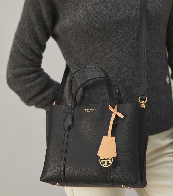 Small Perry Triple-Compartment Tote Bag | Handbags | Tory Burch