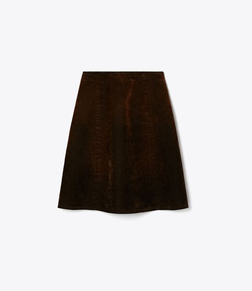 tory burch denim skirt