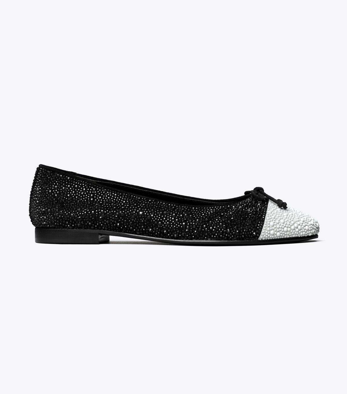 Cap-Toe Crystal Ballet tory burch cap toe crystal ballet