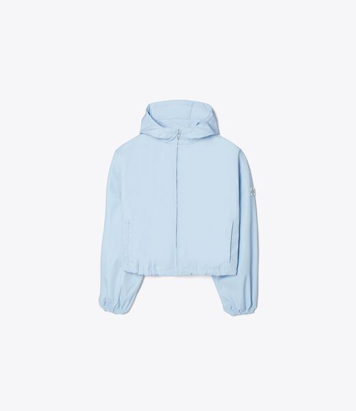Double-Faced Canvas Cropped Jacket