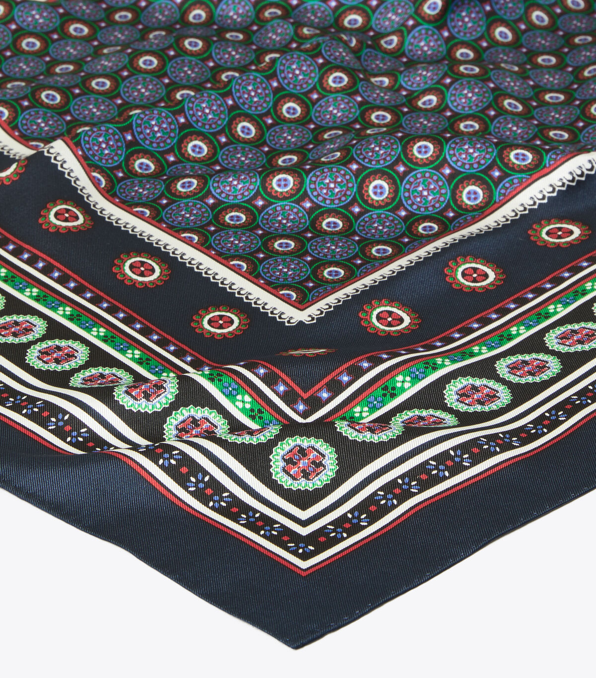 tory burch batik medallion neckerchief