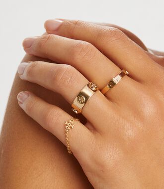 Kira Chain Ring | Jewelry & Watches | Tory Burch