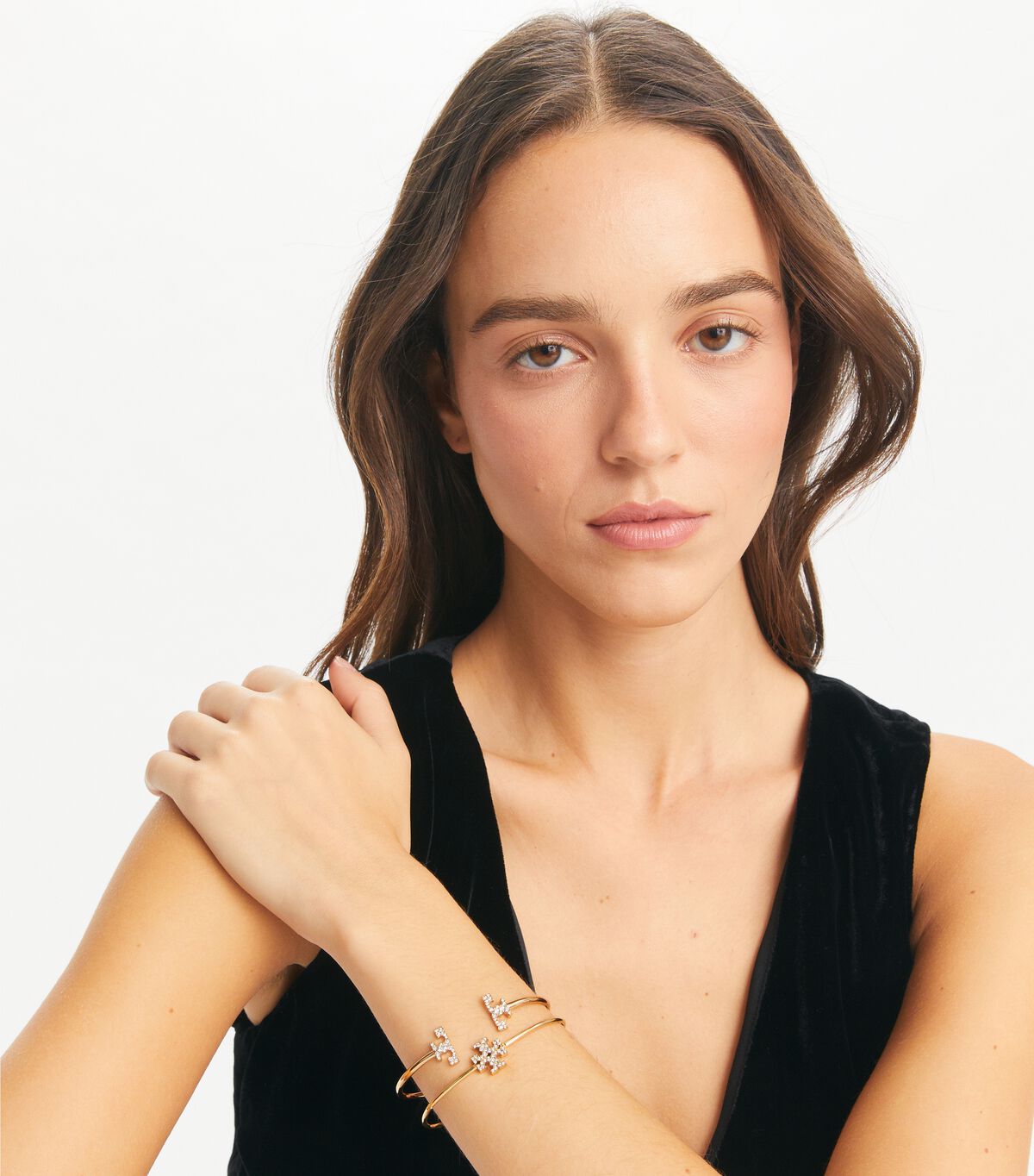 tory burch eleanor pave flex cuff