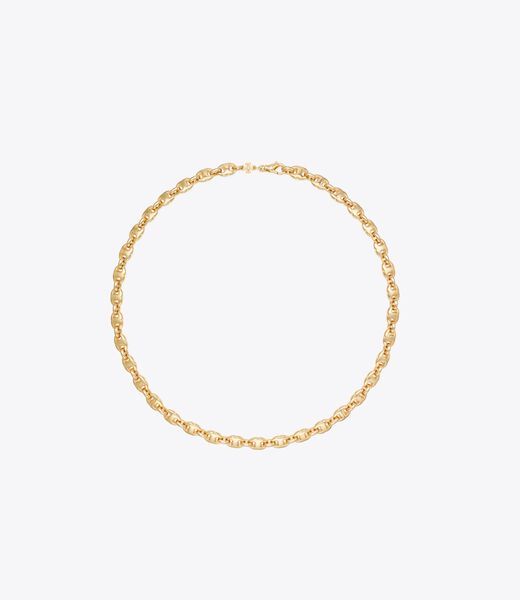 tory burch gemini link delicate necklace
