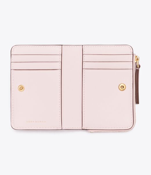 tory burch kira chevron diamond quilt bi fold wallet