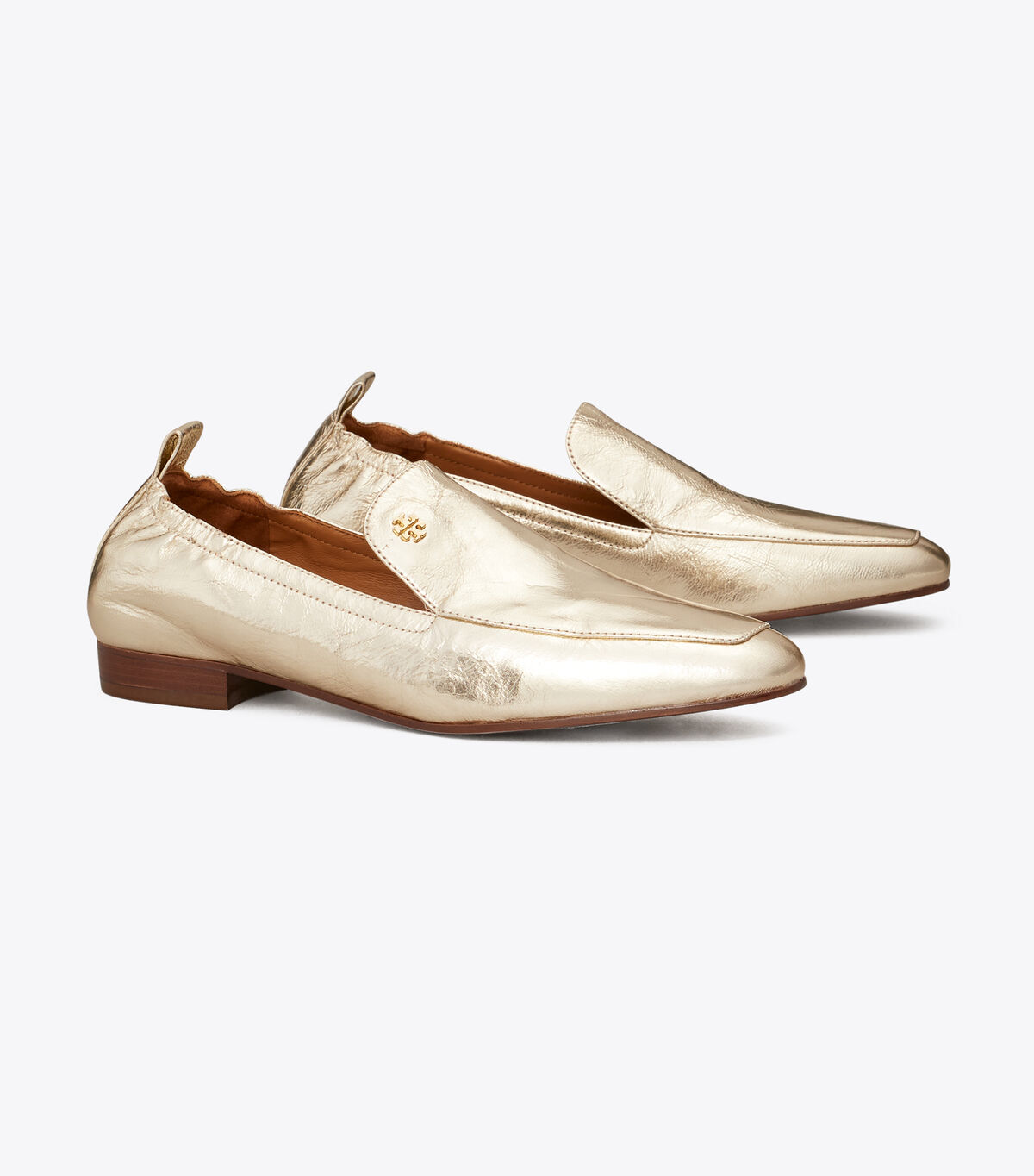 kira embossed stretch loafer