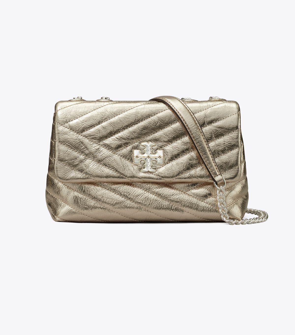 Kira Chevron Metallic Small Convertible Shoulder Bag tory burch kira chevron metallic small convertible shoulder bag