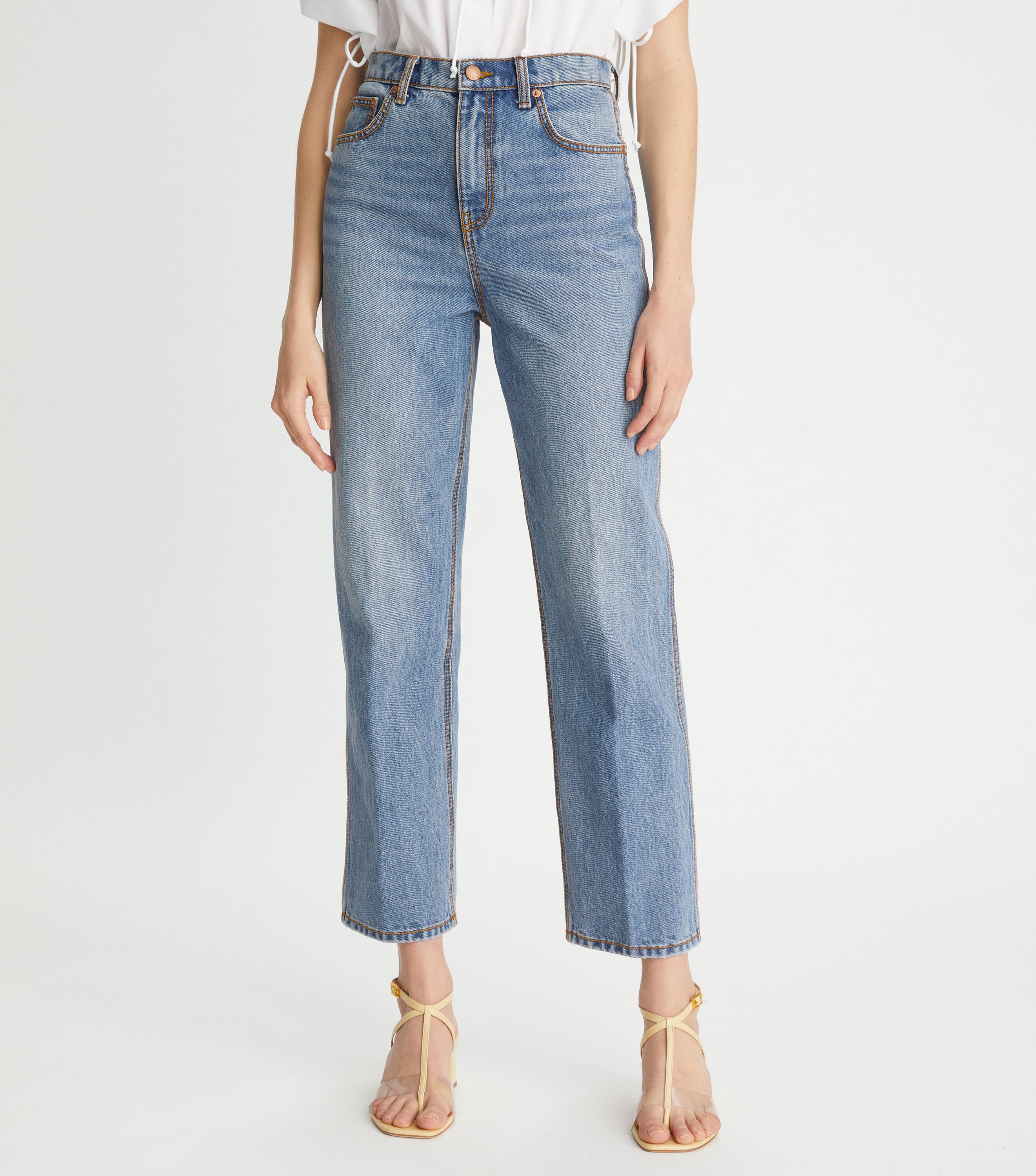 Tory Burch High Rise Straight Jean Tory Burch UAE