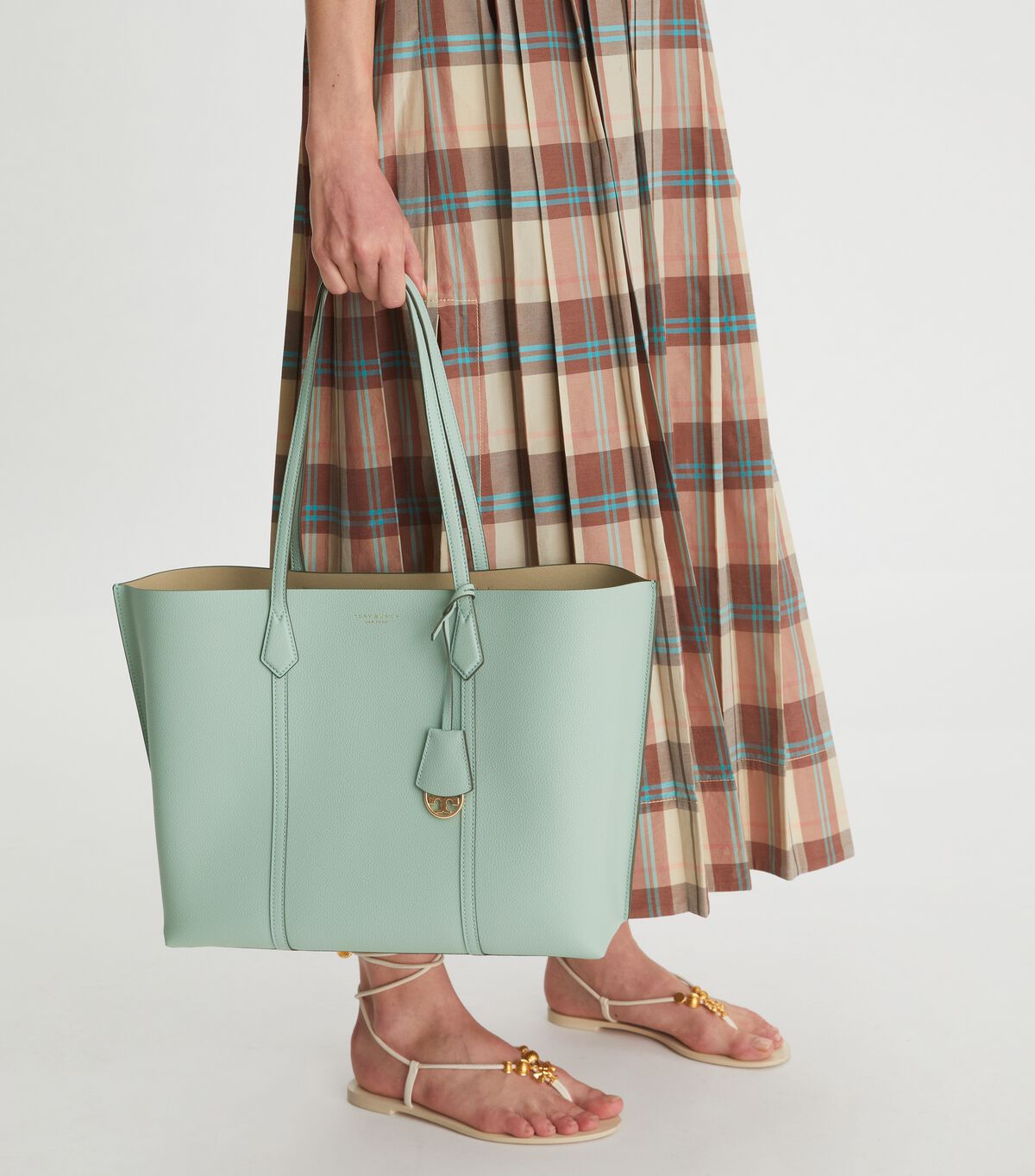 tory burch حقيبة بيري ثلاثية المقصورات