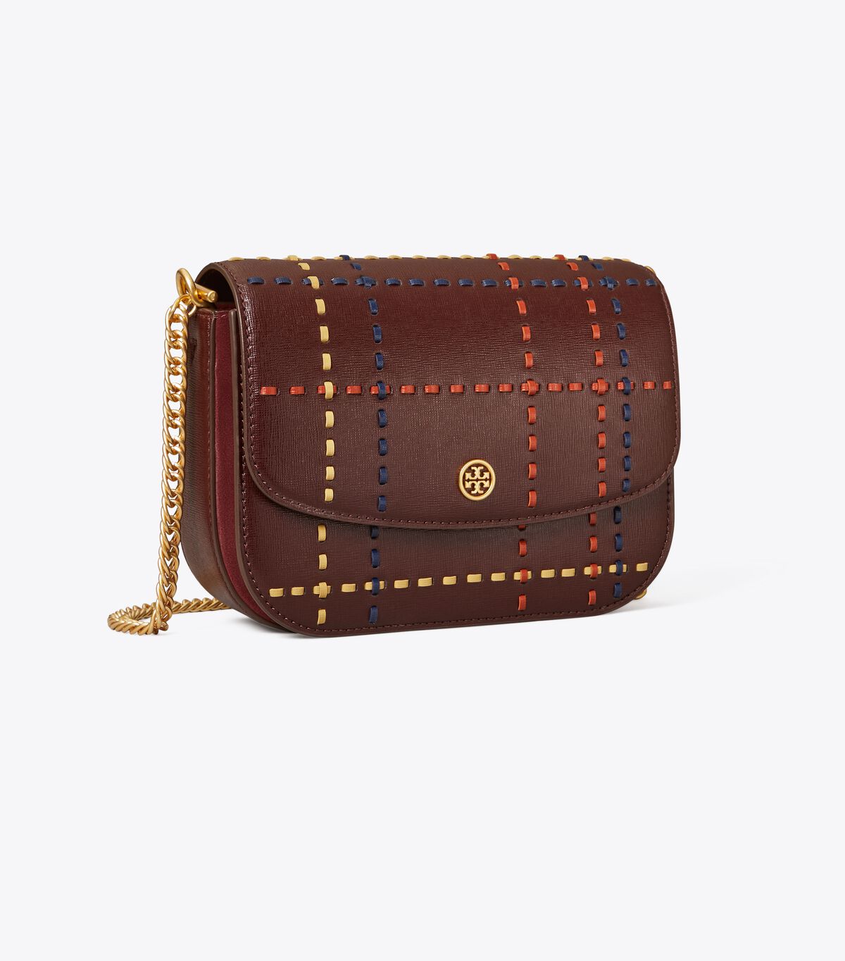 Robinson Woven Plaid Convertible Shoulder Bag