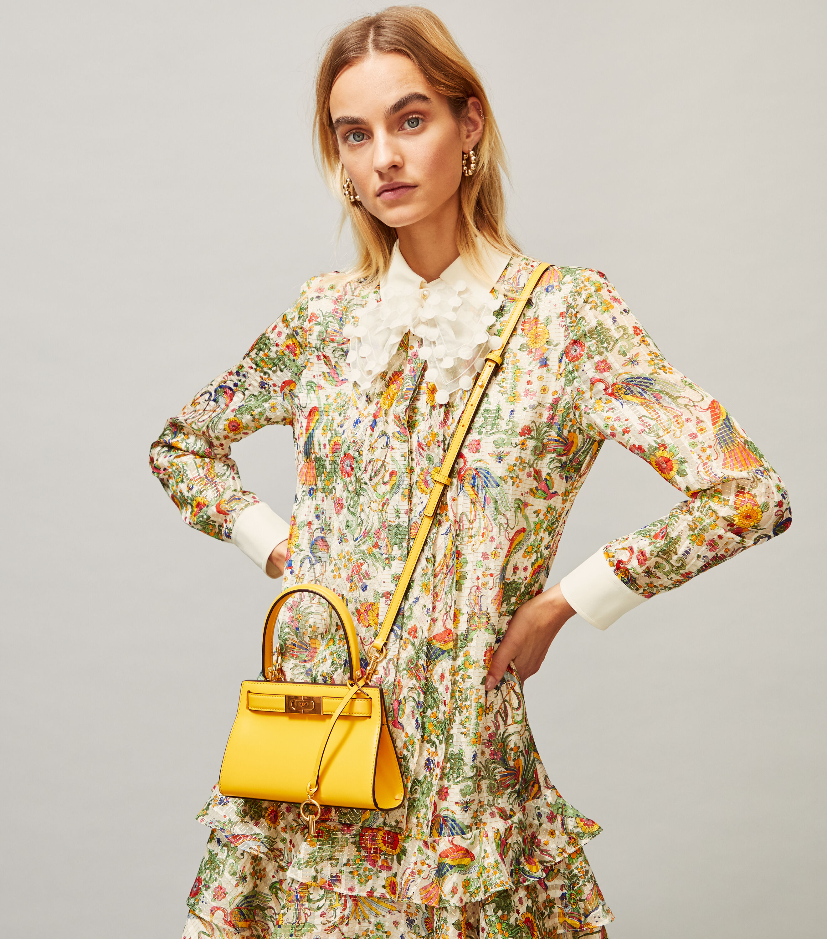 Lee Radziwill Petite Bag, Lemon Drop | Tory Burch UAE