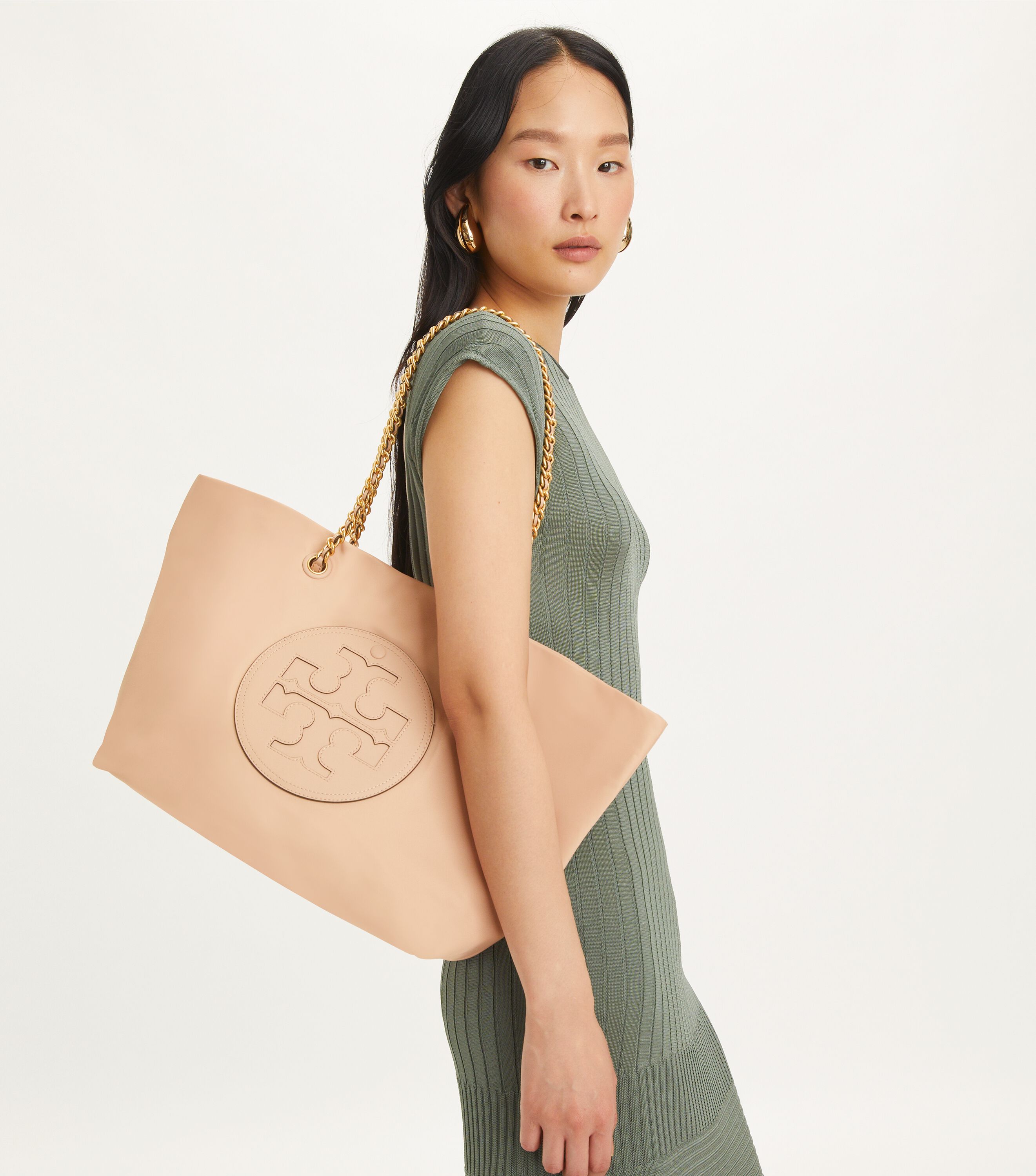 Ella clear oversized tote bag online
