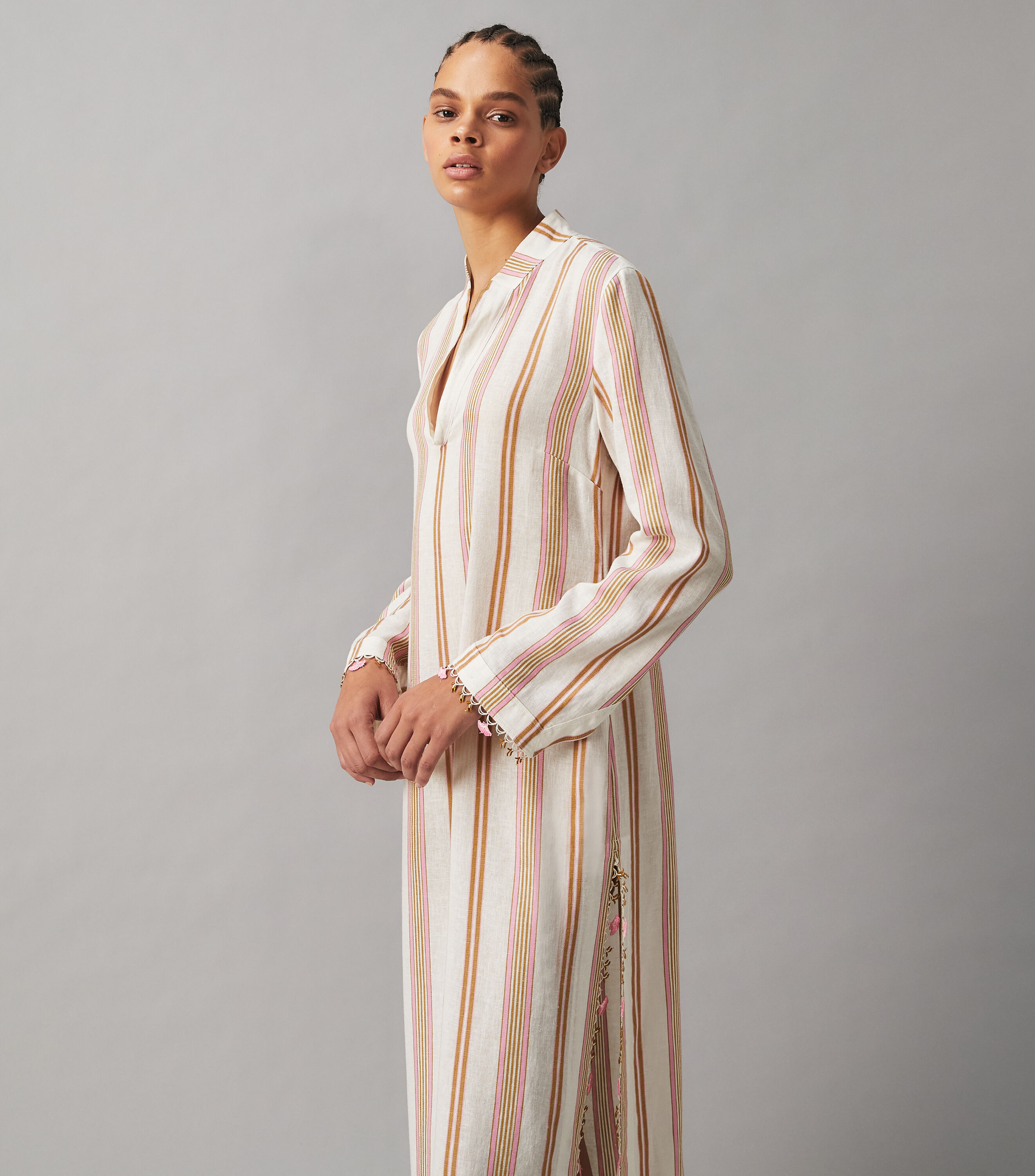 Stephanie Beach Caftan Ready To Wear Tory Burch