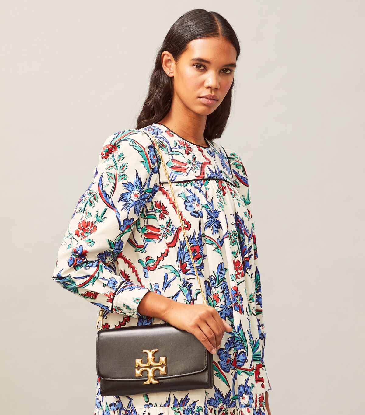 TORY BURCH TORY BURCH Eleanor Clutch BLACK |