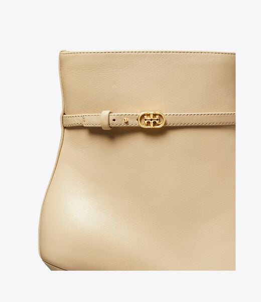 tory burch double t buckle ankle boot