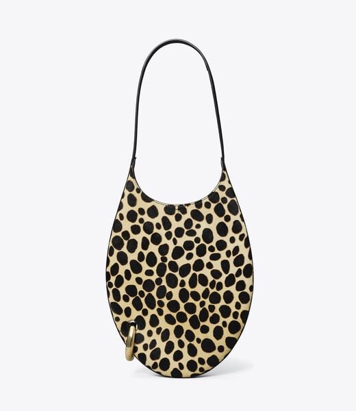 tory burch small pierced calf hair handbag