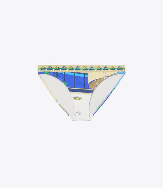 tory burch printed bikini bottom