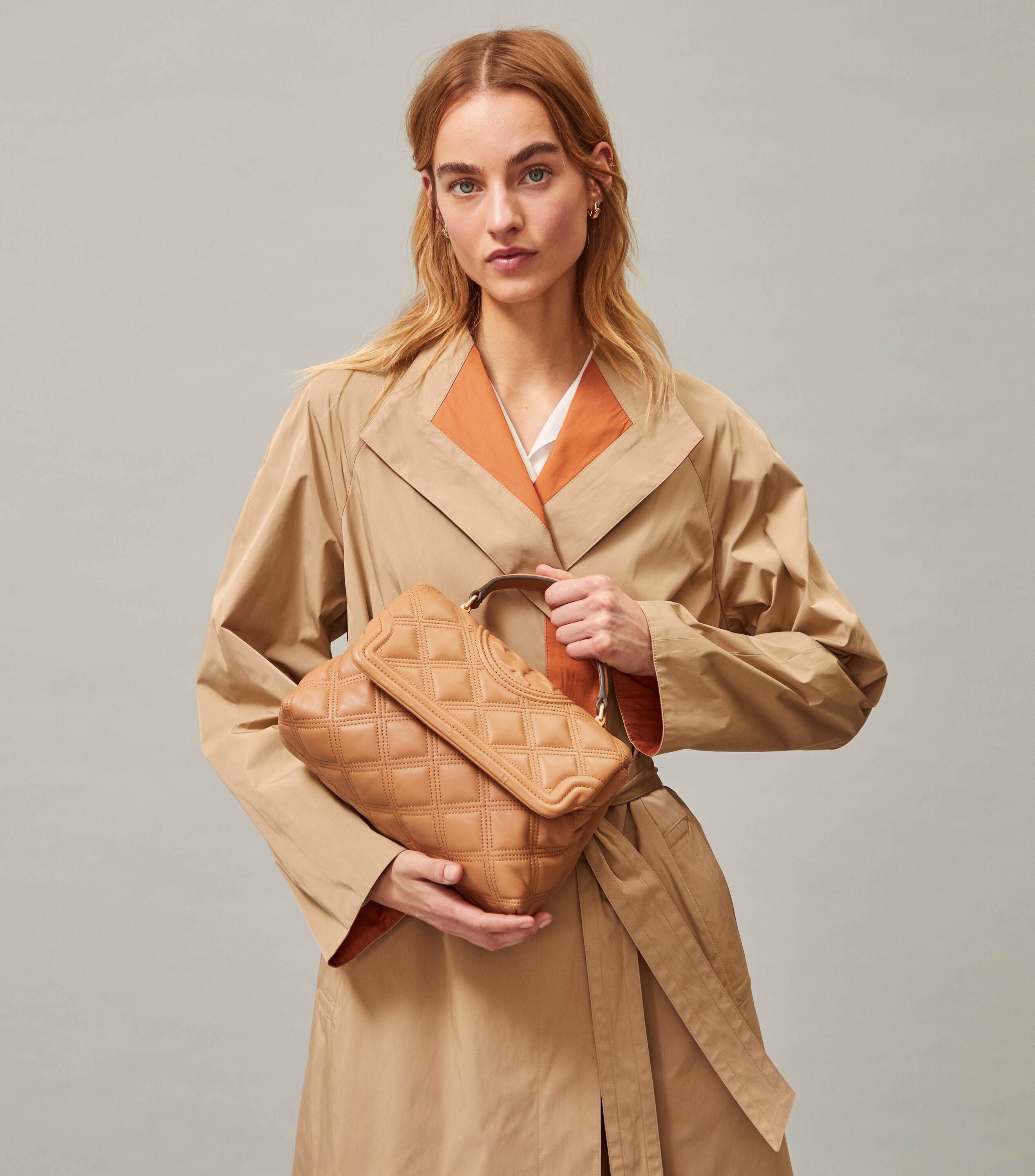 Tory burch outlet fleming soft tiramisu