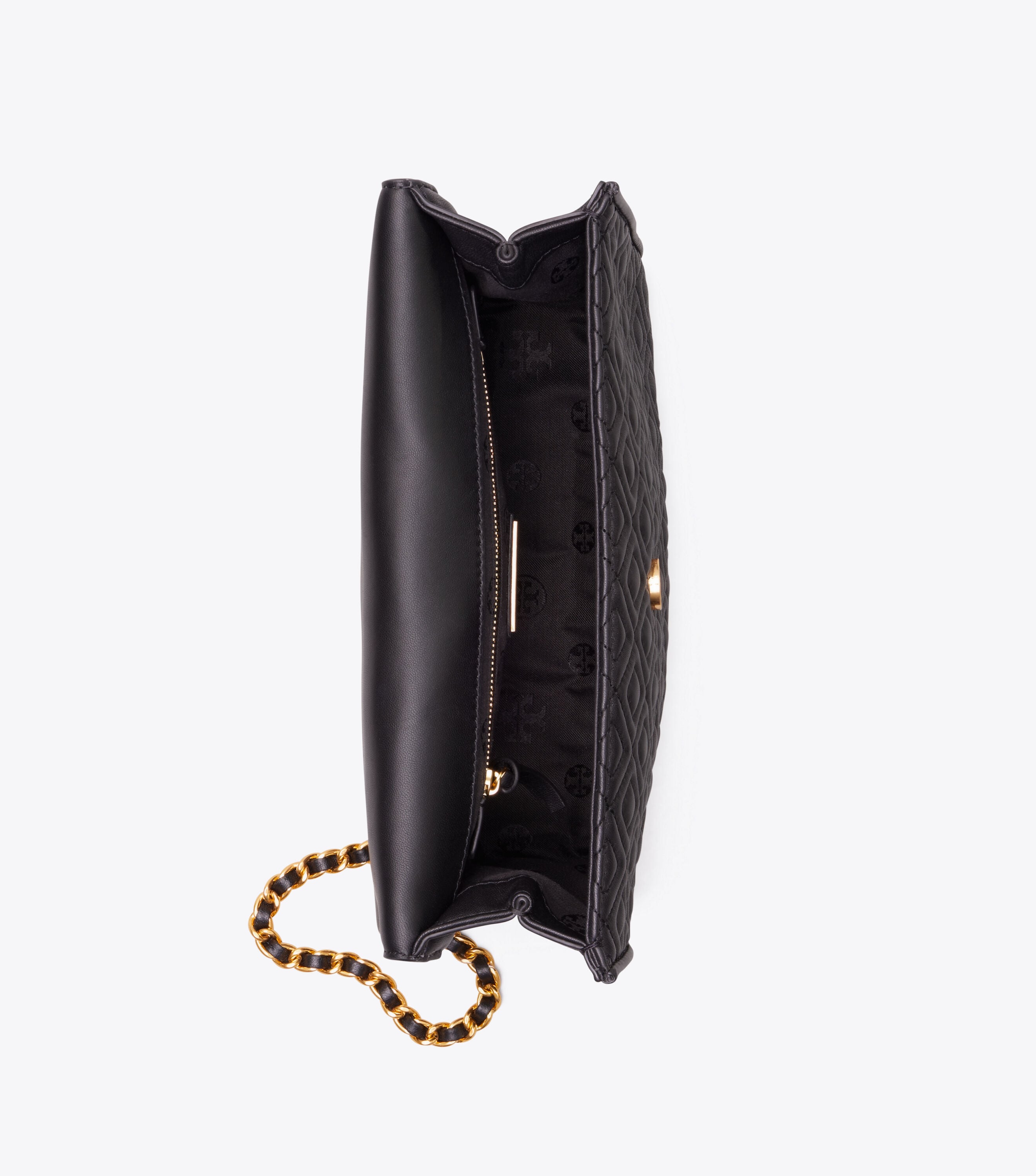 Fleming Convertible Shoulder Bag, Black | Tory Burch UAE