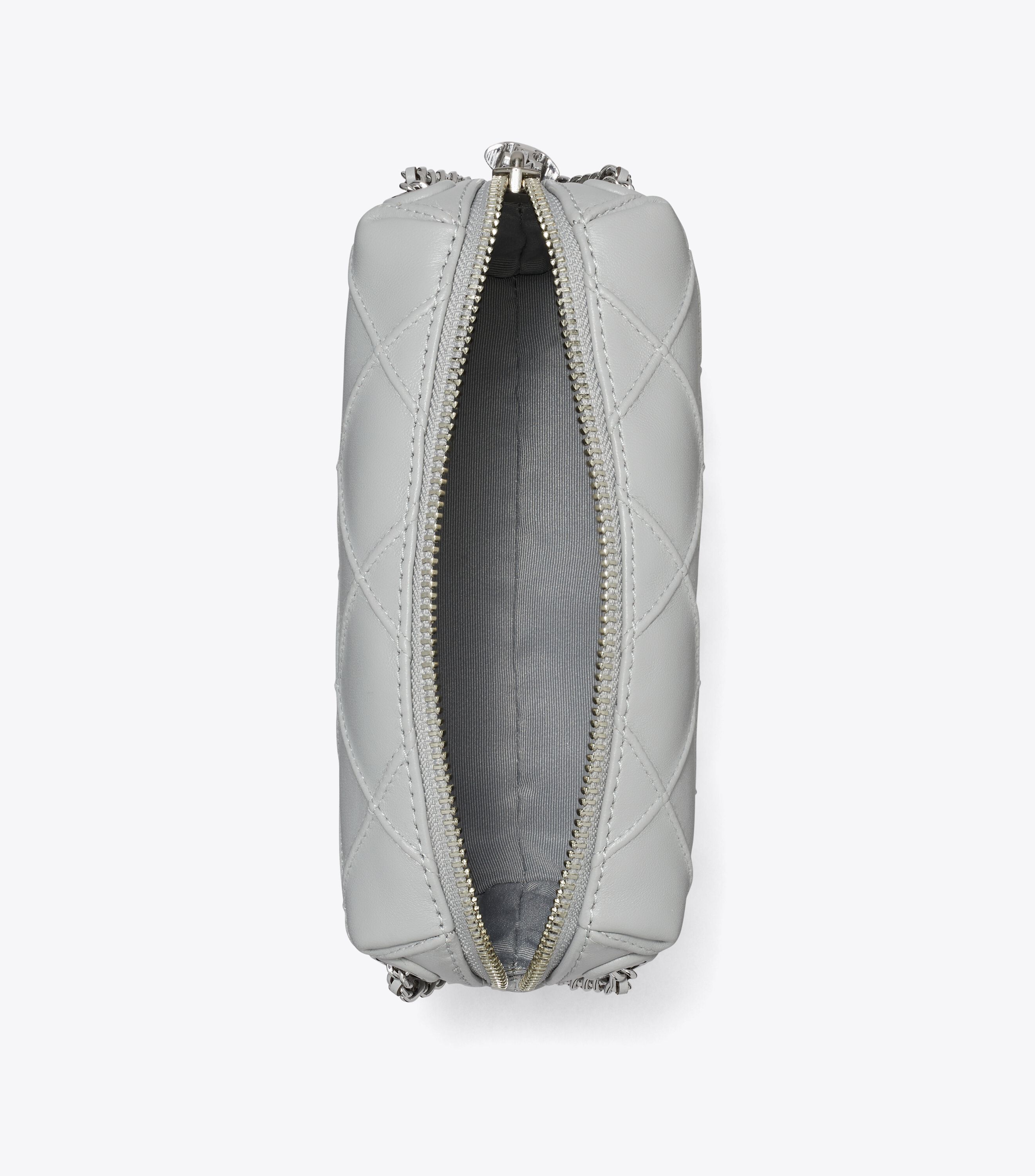 Fleming Soft Crossbody Bag, Gray | Tory Burch UAE