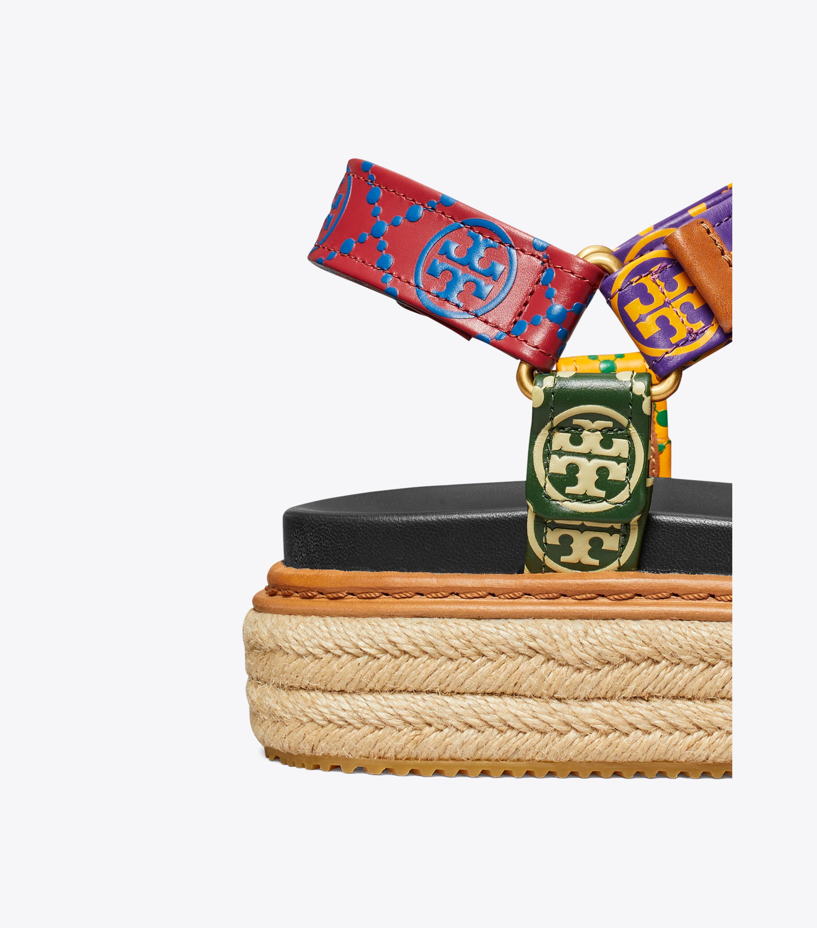 Tory burch rope sandals on sale