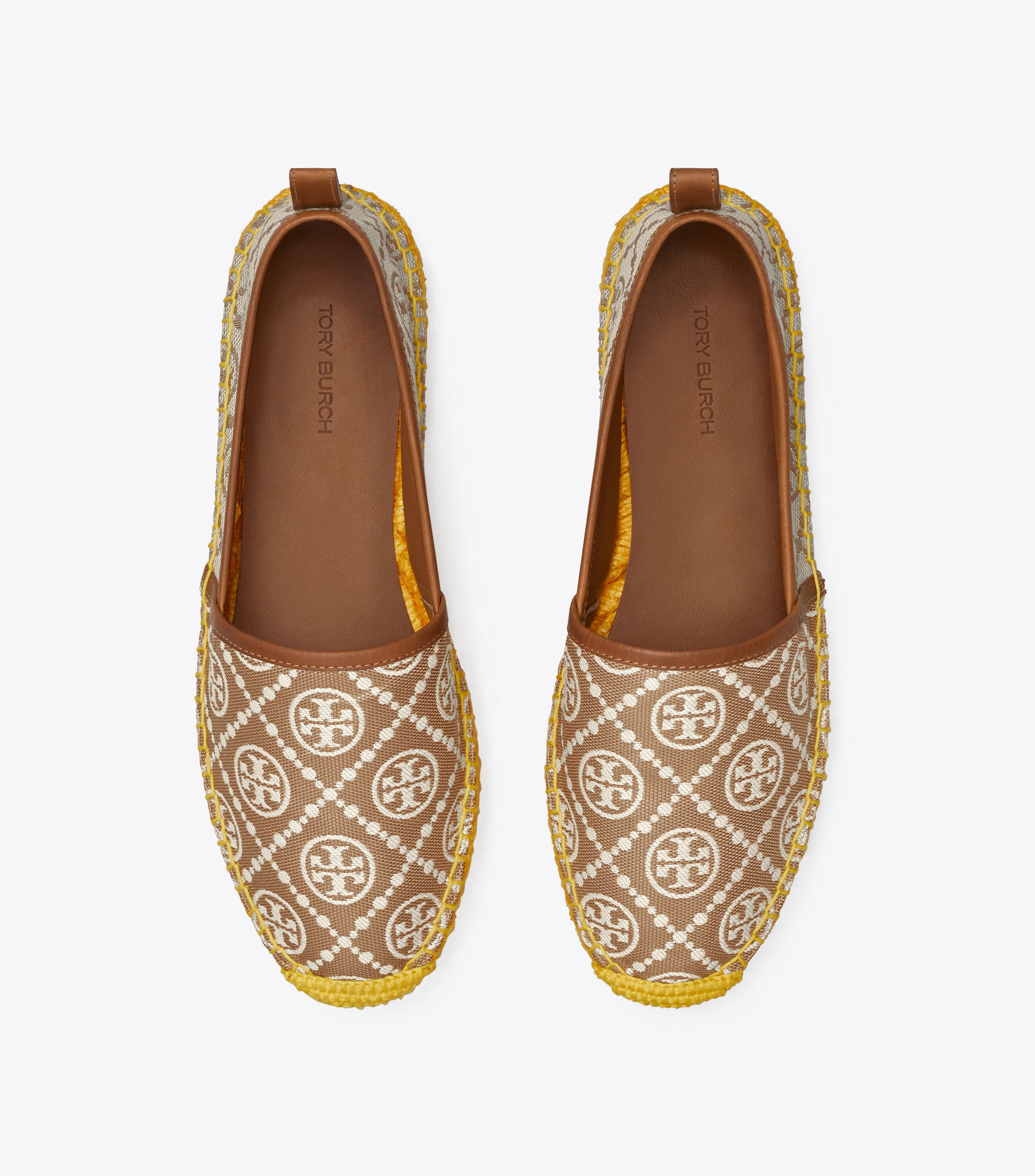 T Monogram Platform Espadrille Shoes Tory Burch