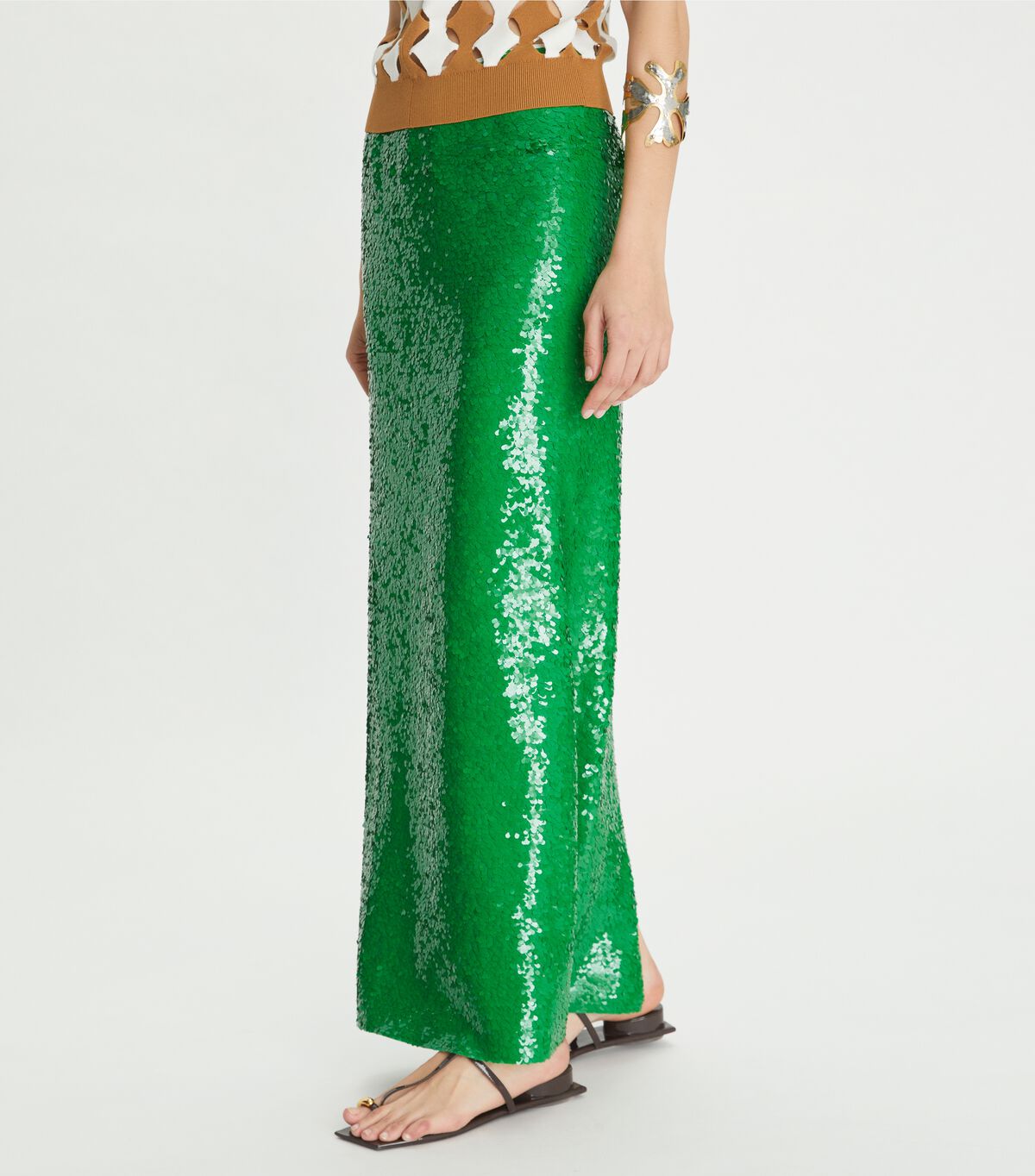 tory burch sequin skirt