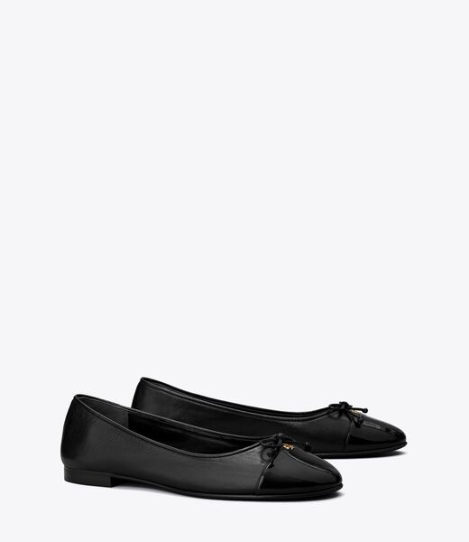 tory burch cap toe ballet