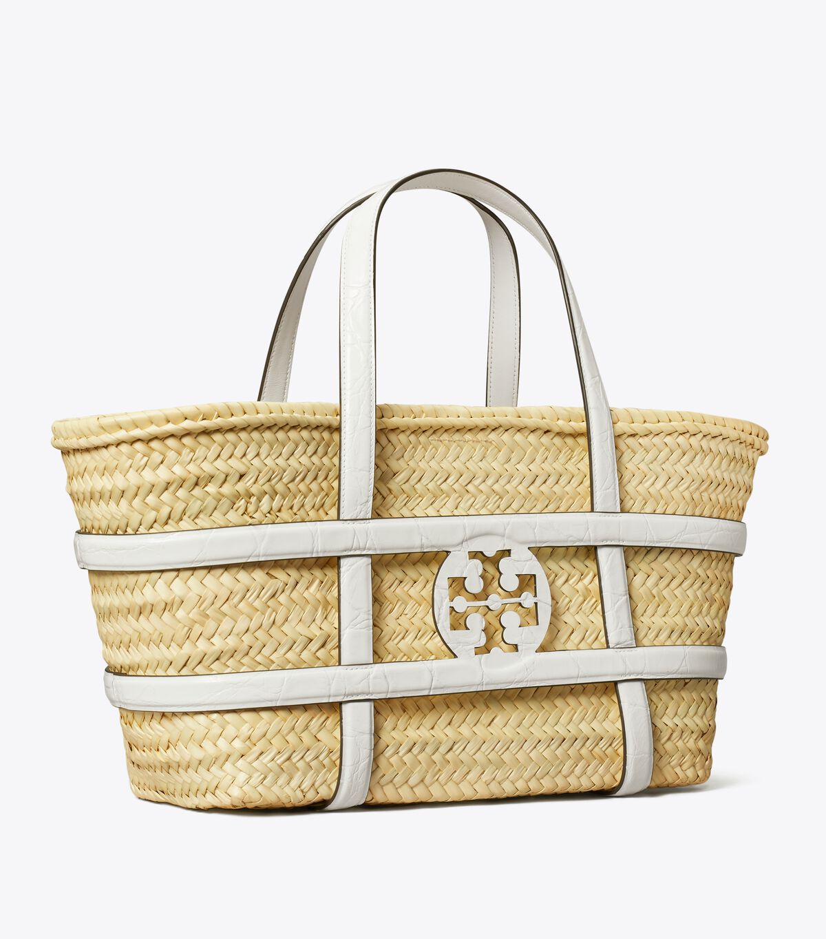 tory burch ella straw basket
