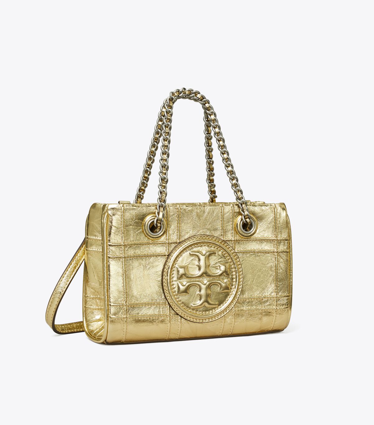 tory burch mini fleming soft chain tote