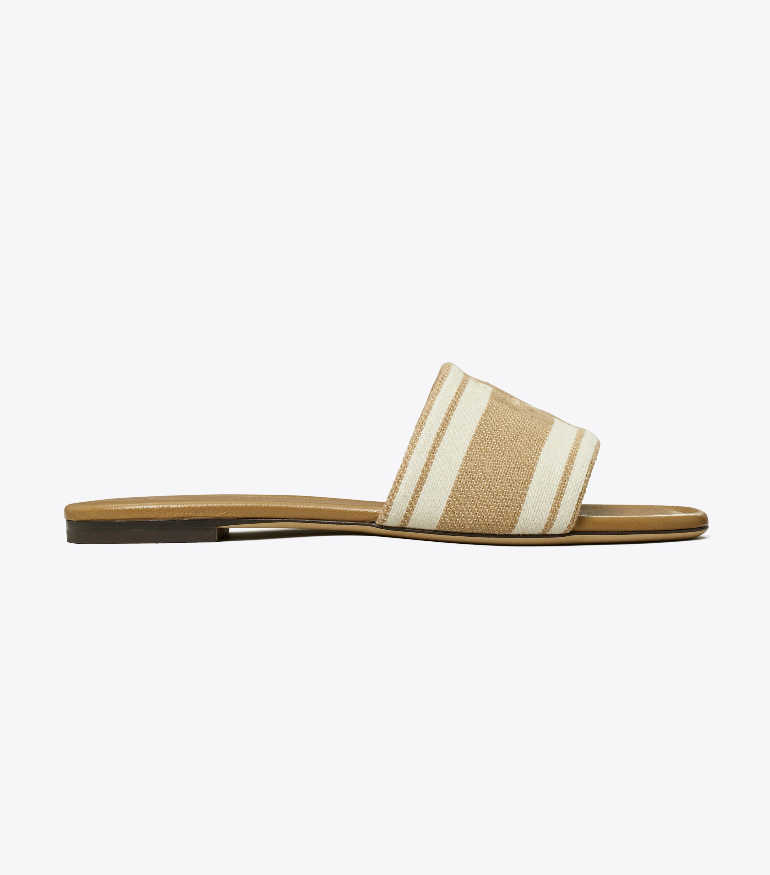 Tory burch striped slide best sale