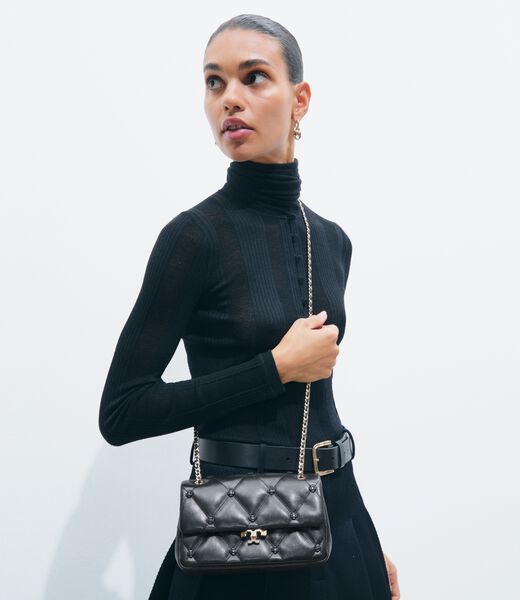 tory burch small bunny knot shoulder bag