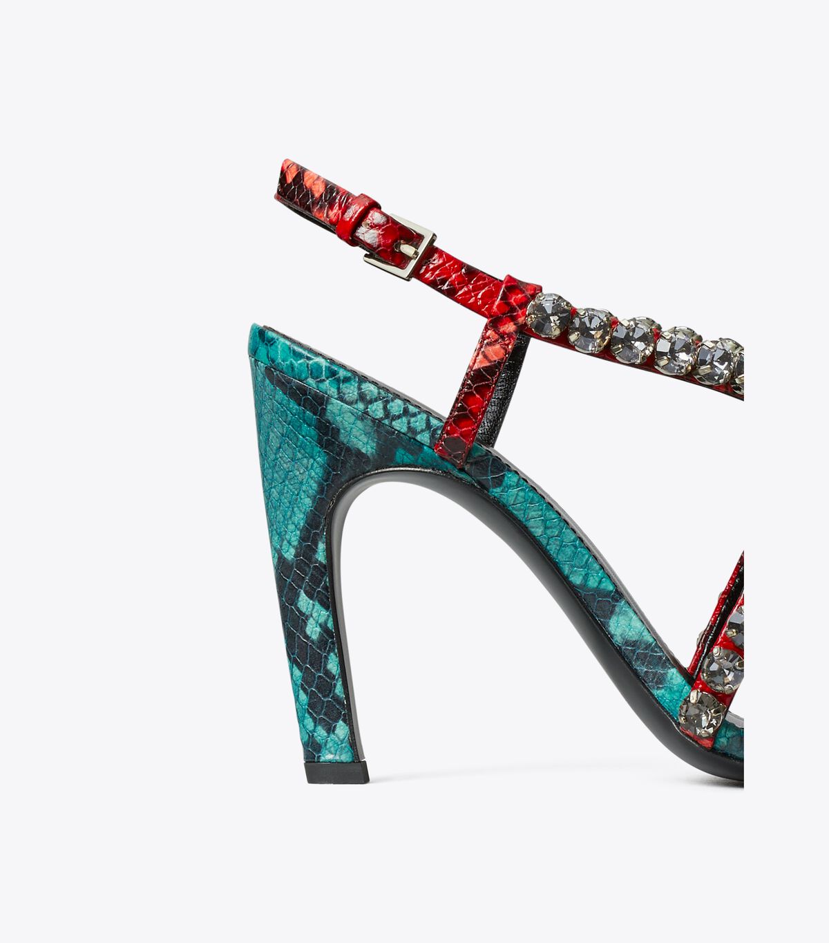 tory burch crystal strappy heeled sandal