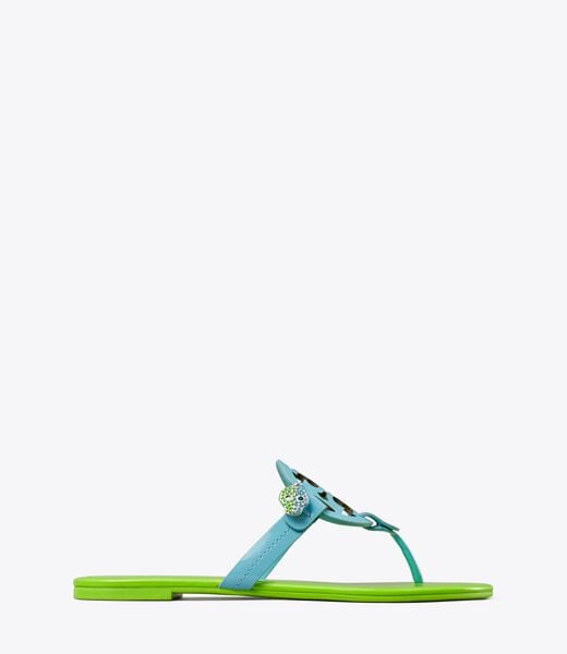 tory burch tb x bonbon miller patent charm sandal