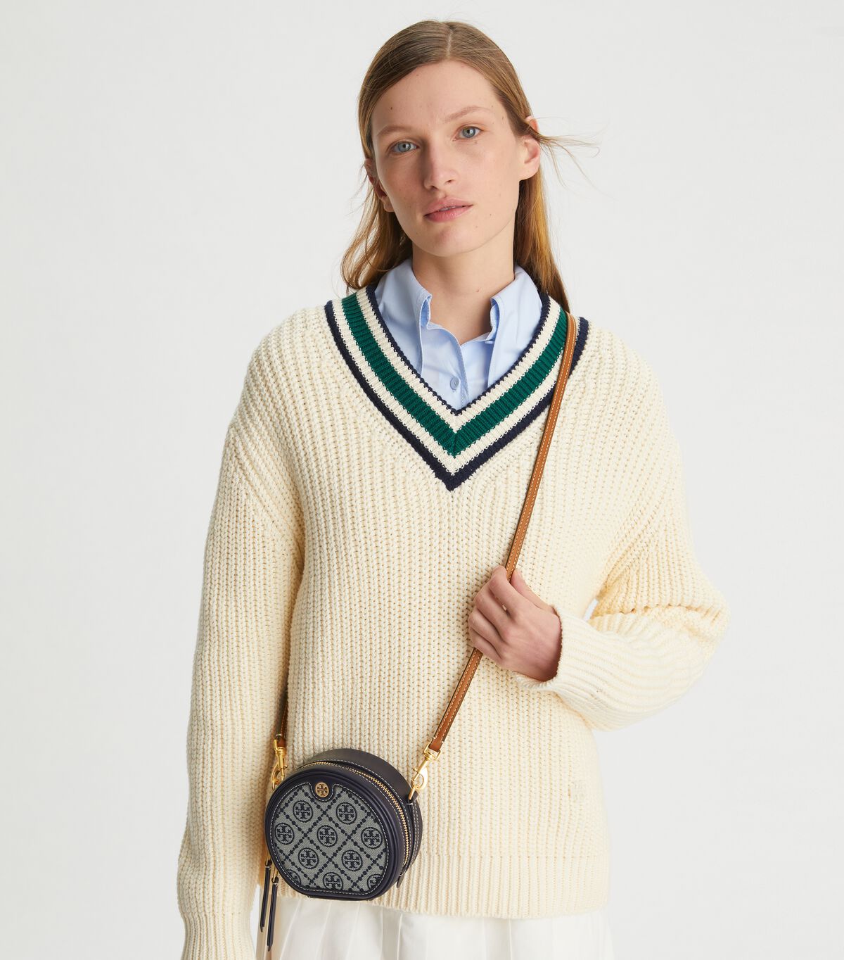 tory burch t monogram jacquard petite moon