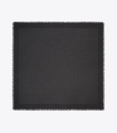 T Monogram Jacquard Traveler Scarf
