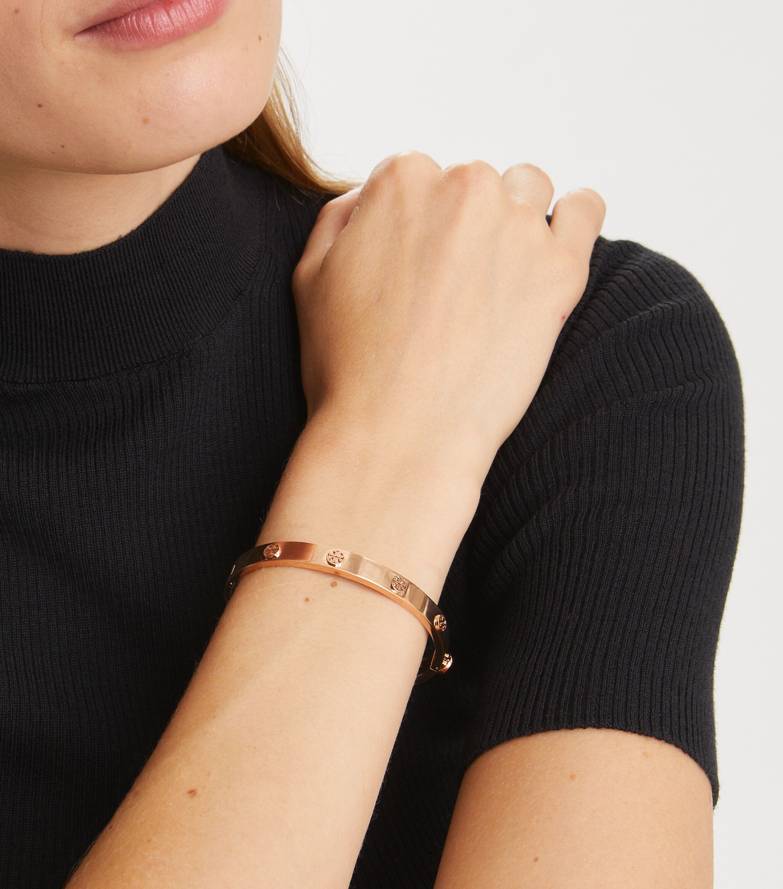 Tory burch gold bracelet cheap
