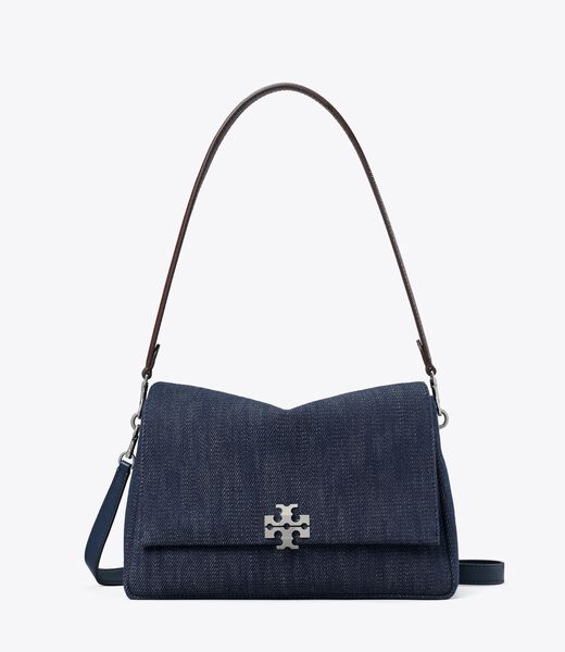 tory burch charlie denim shoulder bag