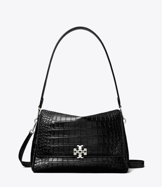 حقيبة كتف تشارلي منقوش عليها جلد التمساح tory burch حقيبة كتف تشارلي منقوش عليها جلد التمساح
