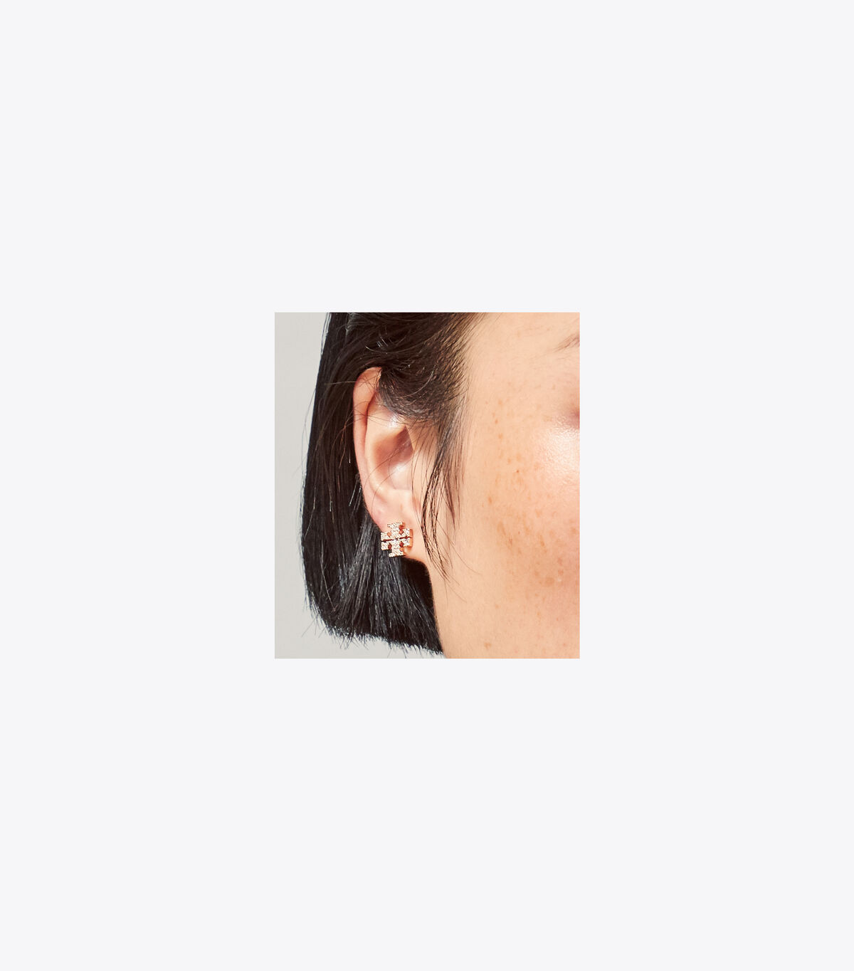tory burch kira pave stud earring
